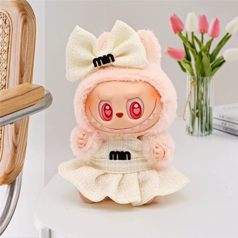 15 17cm para muñeca Labubu cor - Women'S Fashion Korea reseña y precio