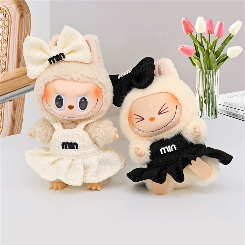 15 17cm para muñeca Labubu cor - Women'S Fashion Korea reseña y precio