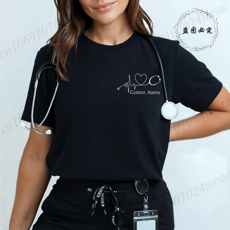Camiseta de enfermera con nomb - Women Fashion Names reseña y precio