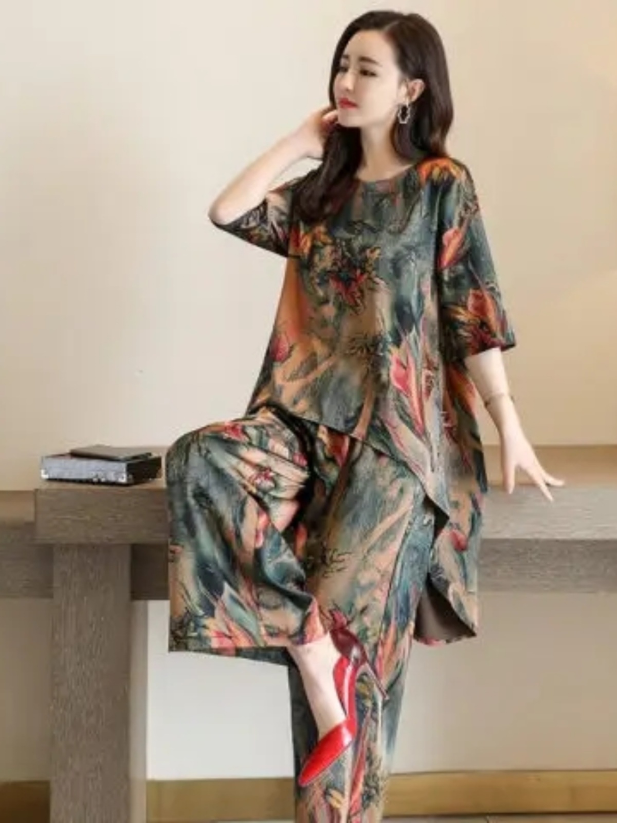 Conjunto de dos piezas para mu - Women Fashion Over The Years reseña y precio