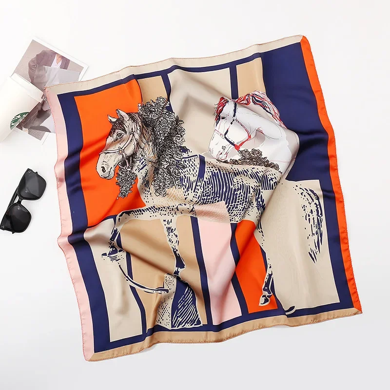 1 pañuelo cuadrado grande de 9 - Women'S Fashion Korea reseña y precio