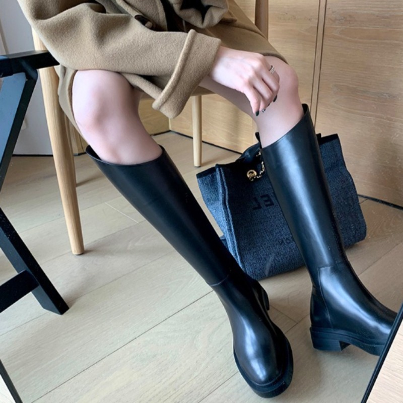 Botas de caballero negras de 3 - Women'S Fashion Knee High Boots reseña y precio