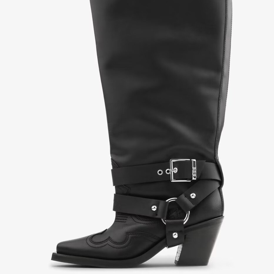 Botas de vaquero hasta la rodi - Women'S Fashion Knee High Boots reseña y precio