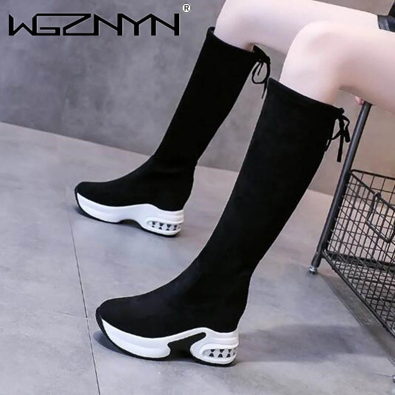 Botas Largas con plataforma gr - Women'S Fashion Knee High Boots reseña y precio