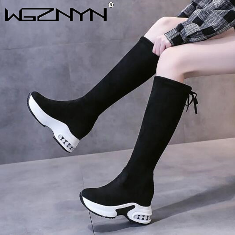 Botas Largas con plataforma gr - Women'S Fashion Knee High Boots reseña y precio